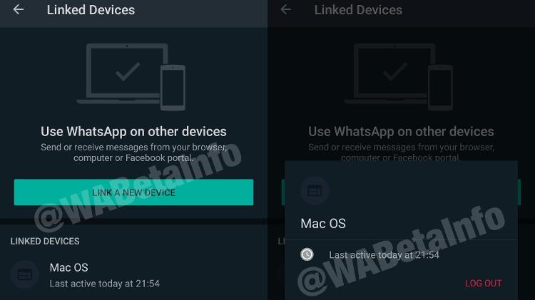 WhatsApp 2: testando o uso de contas em vários dispositivos - Playback / Wabetainfo - Playback / Wabetainfo