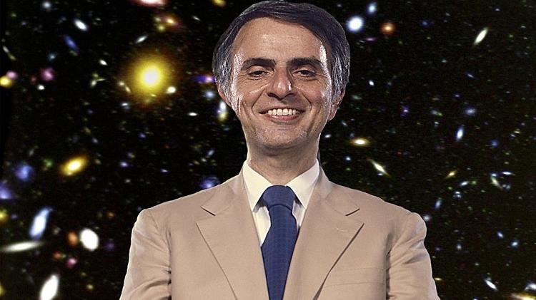 Slope - Em 1980, o astrônomo Carl Sagan ficou conhecido em todo o mundo - Getty Images - Getty Images