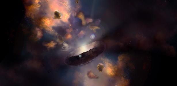 Star Eater: o maior buraco negro do espaço come um sol por dia - 03/07/2020