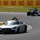 O safety car foi lançado duas vezes na primeira metade do GP da Inglaterra - FRANK AUGSTEIN / AFP