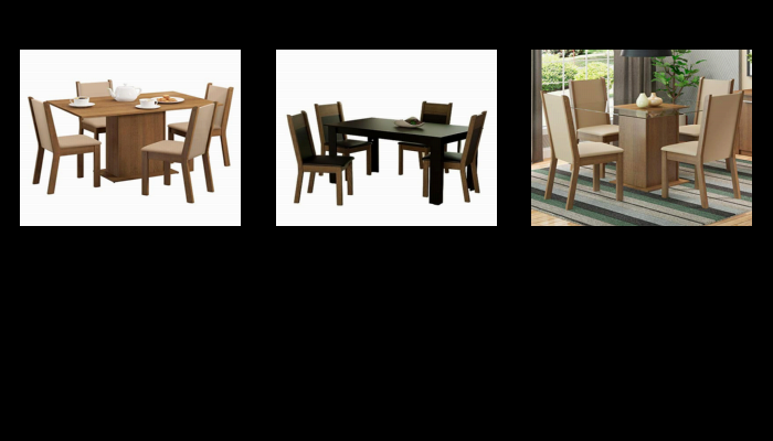 As 10 Melhores mesa com 4 cadeiras de 2024: As Mais Recomendadas